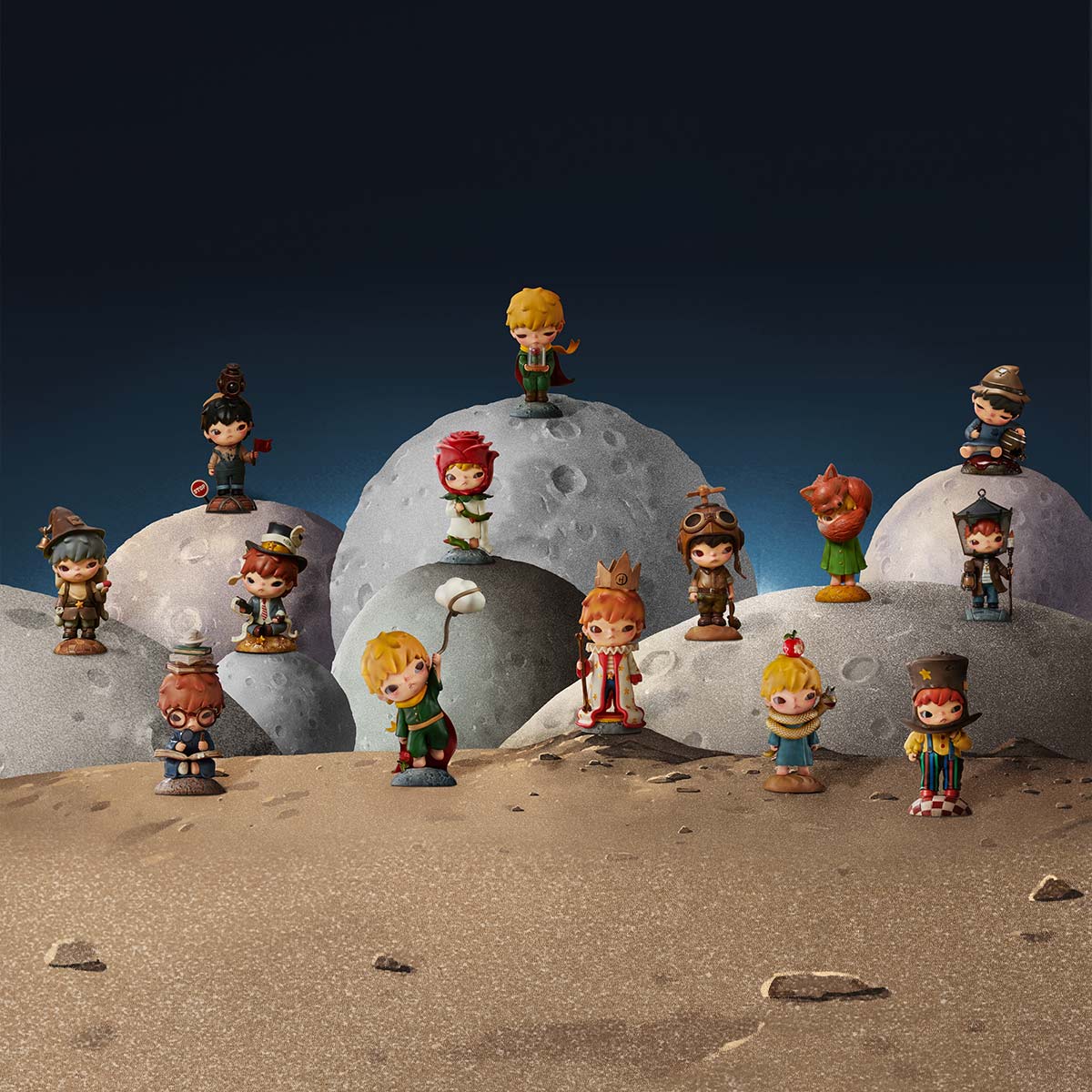 Hirono x Le Petit Prince - Figurine Mystère Pop Mart