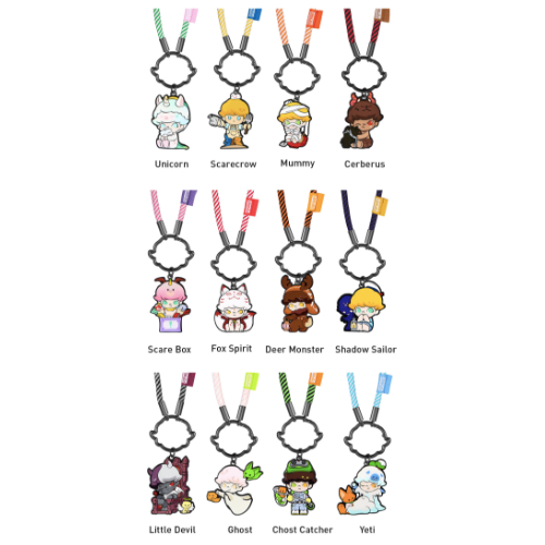 Dimoo No One's Gonna Sleep Tonight Porteclefs Pop Mart