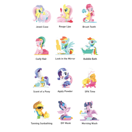 My Little Pony Figurine Mystere - Pretty Me Up Series - Pop Mart