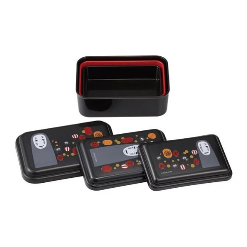 Set de 3 bento box No Face & Lanternes - Le Voyage de Chihiro - Studio Ghibli