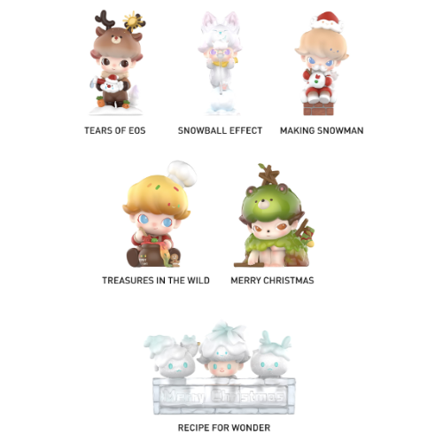 Dimoo Figurine mystère - Letters from Snowman Series Pop Mart