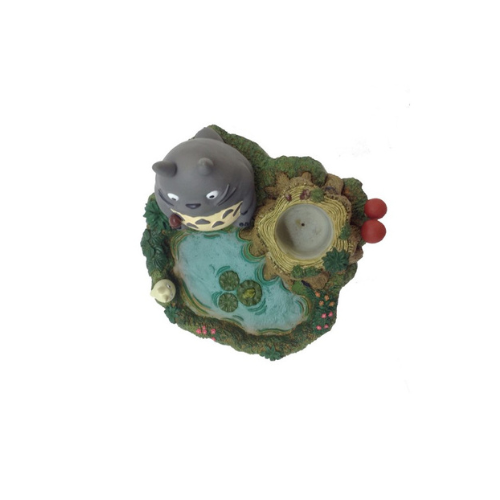 Figurine Pot à crayon Totoro au bord de la marre - Mon Voisin Totoro - Studio Ghibli