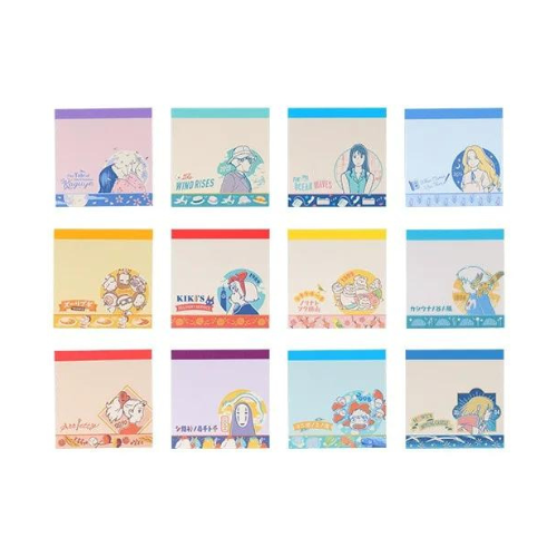 Mini bloc mémo à collectionner - Studio Ghibli