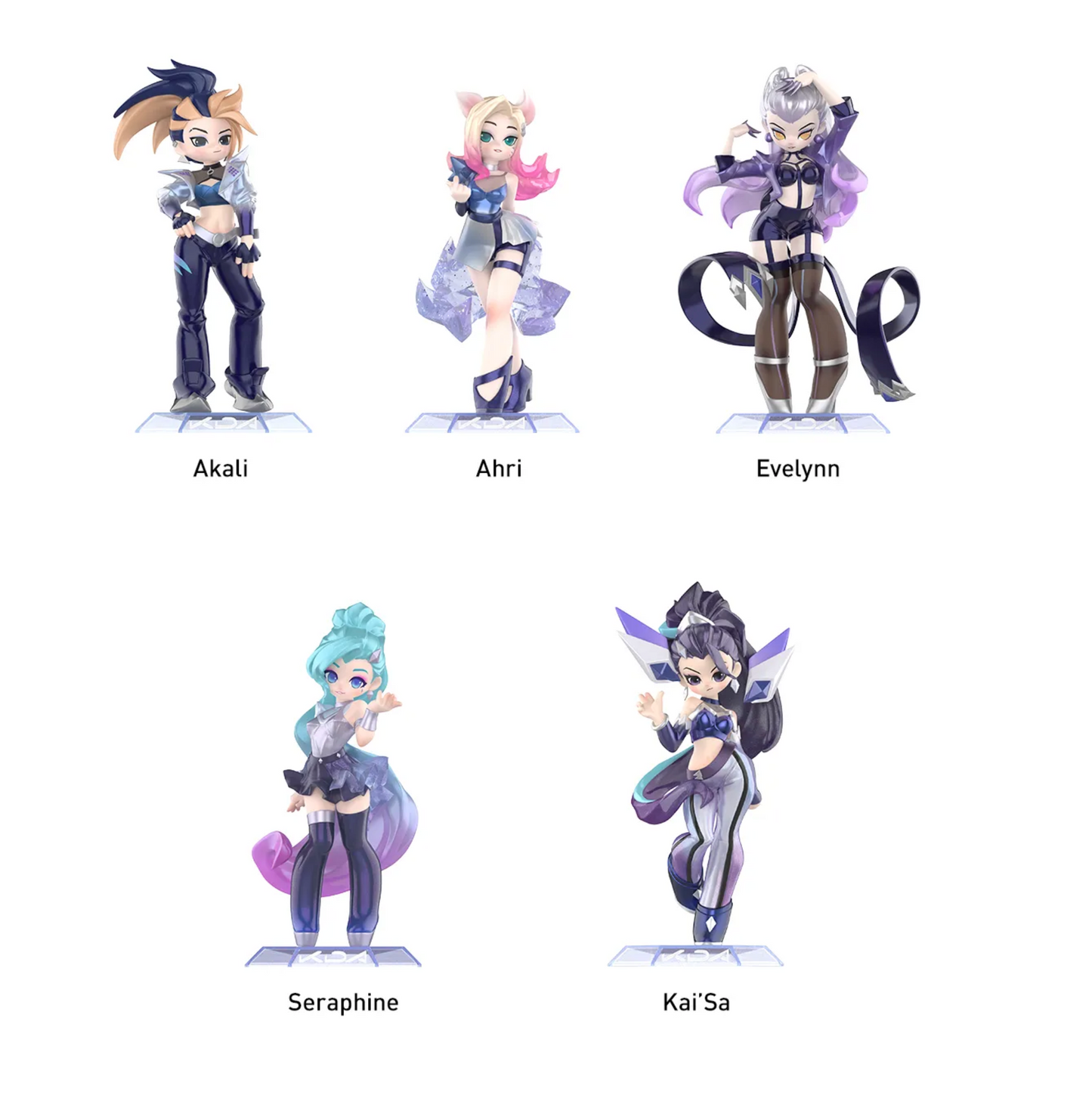 League of Legends K/DA ALL OUT Figurine Mystère Pop Mart