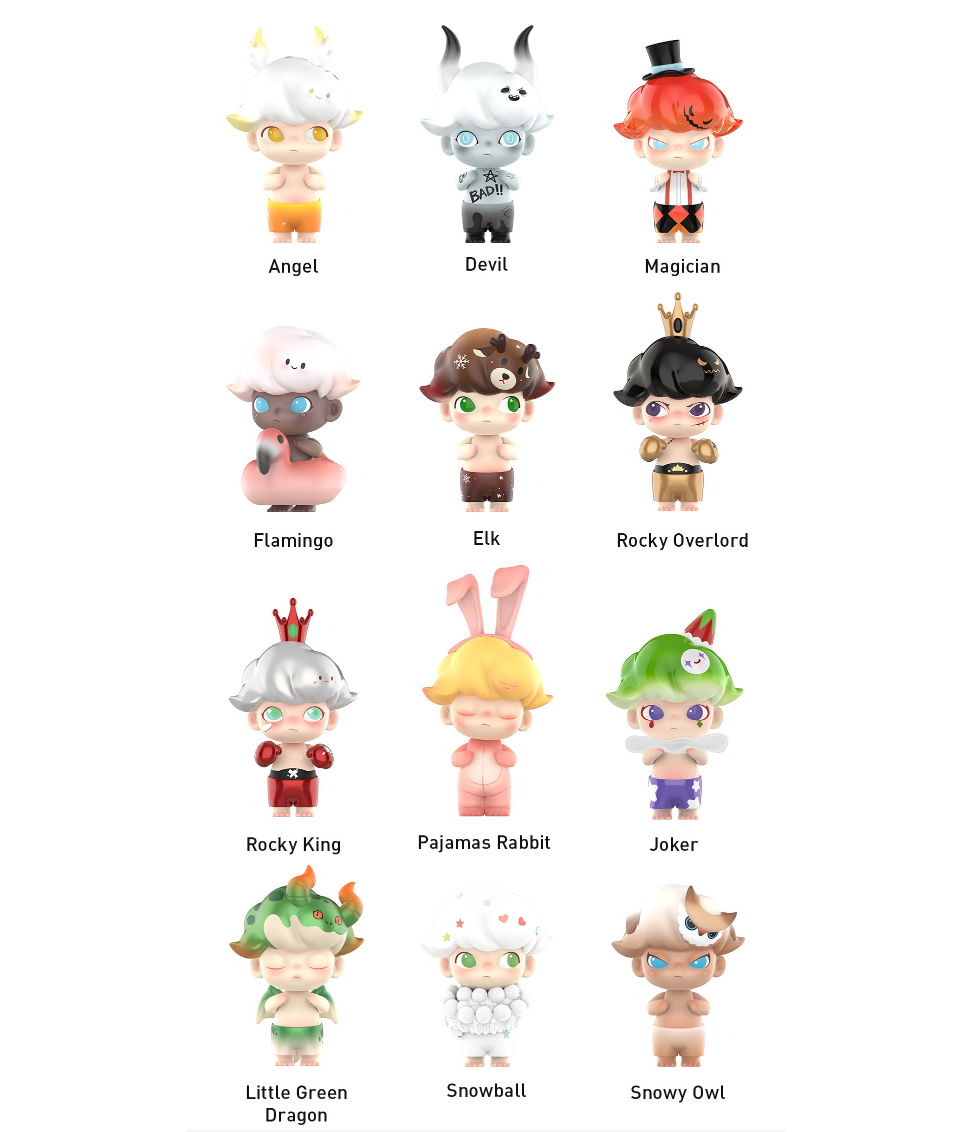 Dimoo Figurine mystère - Retro Series Pop Mart