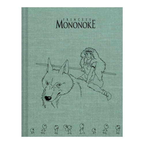 Carnet de croquis toilé Mononoké - Princesse Mononoké - Studio Ghibli
