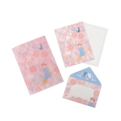 Papier à lettre et Chemise Jardin de Kiki - Kiki La Petite Sorcière - Studio Ghibli
