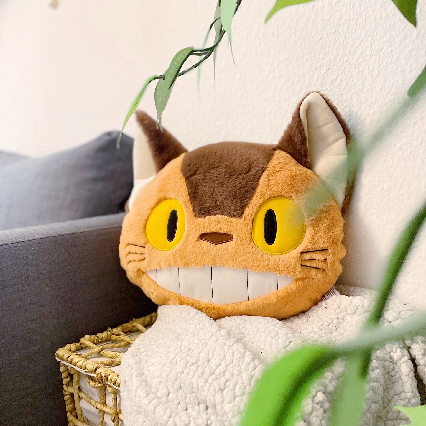 Coussin Peluche Chatbus Nakayoshi - Mon voisin Totoro