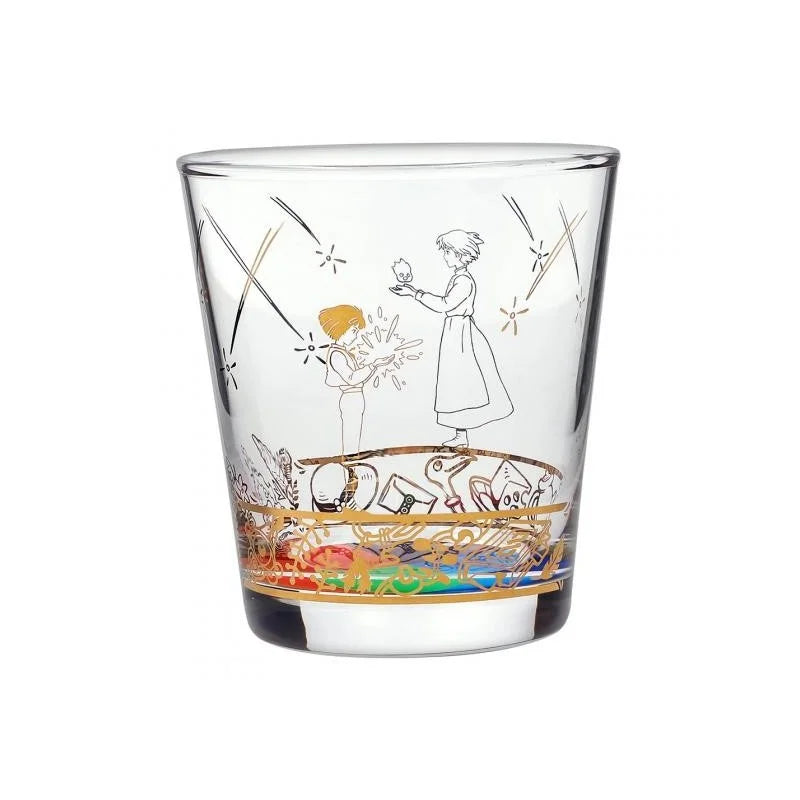 Verre Gravé Howl & Sophie - Le Château Ambulant - Mon Voisin Totoro