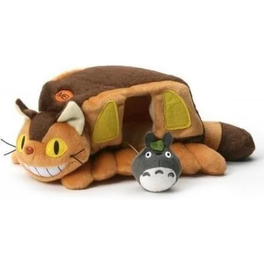 Peluche Chatbus Maison avec Totoro - Mon voisin Totoro
