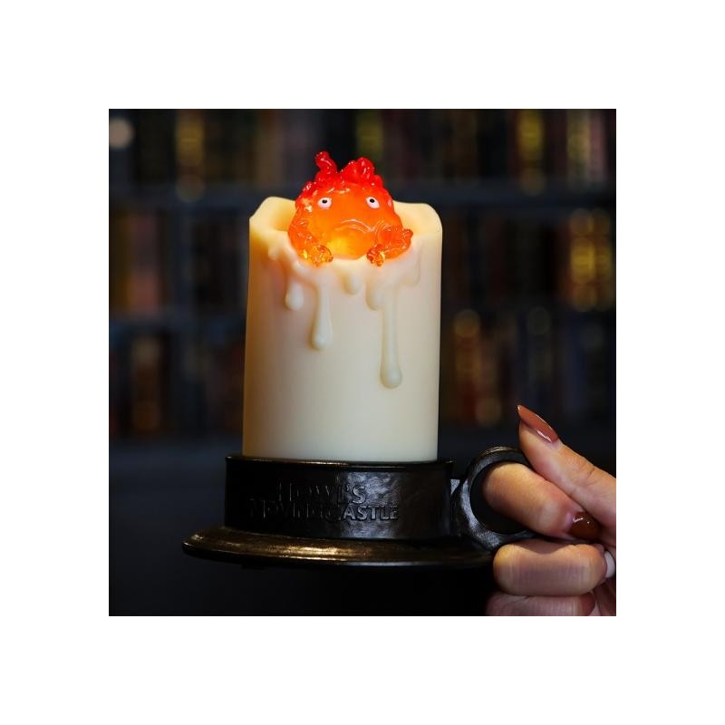 Figurine lumineuse Calcifer Bougie - Le Château Ambulant