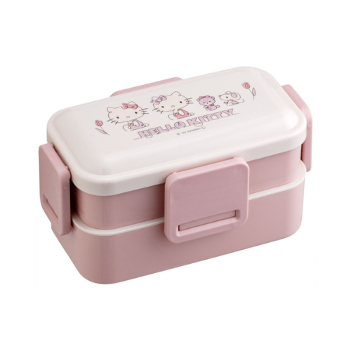 Bento Hello Kitty 4 fermetures 2 parties Kitty-Chan