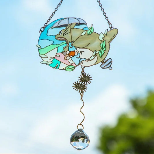 Attrape-Soleil Vitrail Totoro - Mon Voisin Totoro