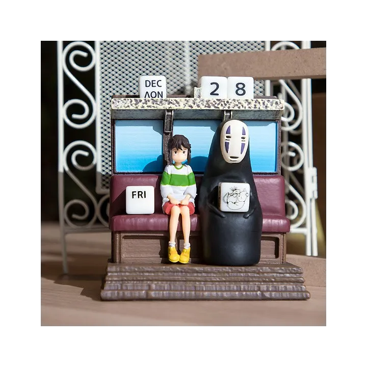 Calendrier Perpétuel Train Unabara - Le Voyage de Chihiro