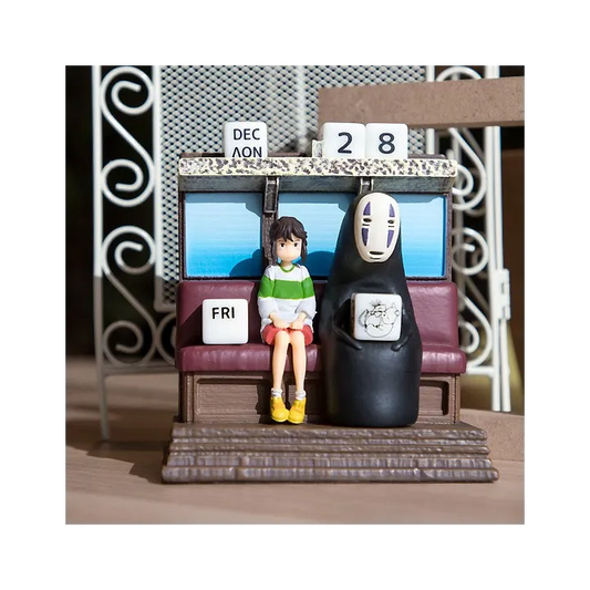 Calendrier Perpétuel Train Unabara - Le Voyage de Chihiro