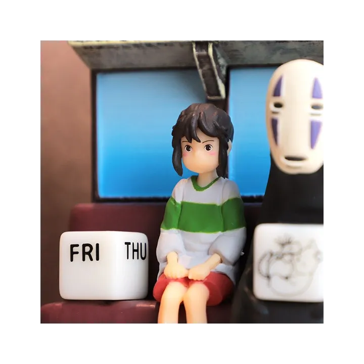 Calendrier Perpétuel Train Unabara - Le Voyage de Chihiro
