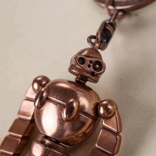 Porte-Clés de collection Robot Soldat effet bronze - Le Château dans le Ciel