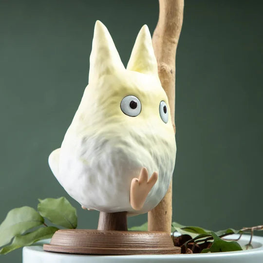 Statue Trouver le Petit Totoro Blanc - Mon Voisin Totoro