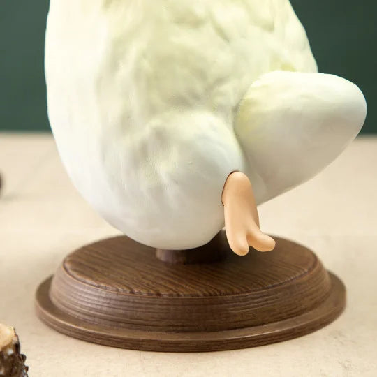 Statue Trouver le Petit Totoro Blanc - Mon Voisin Totoro
