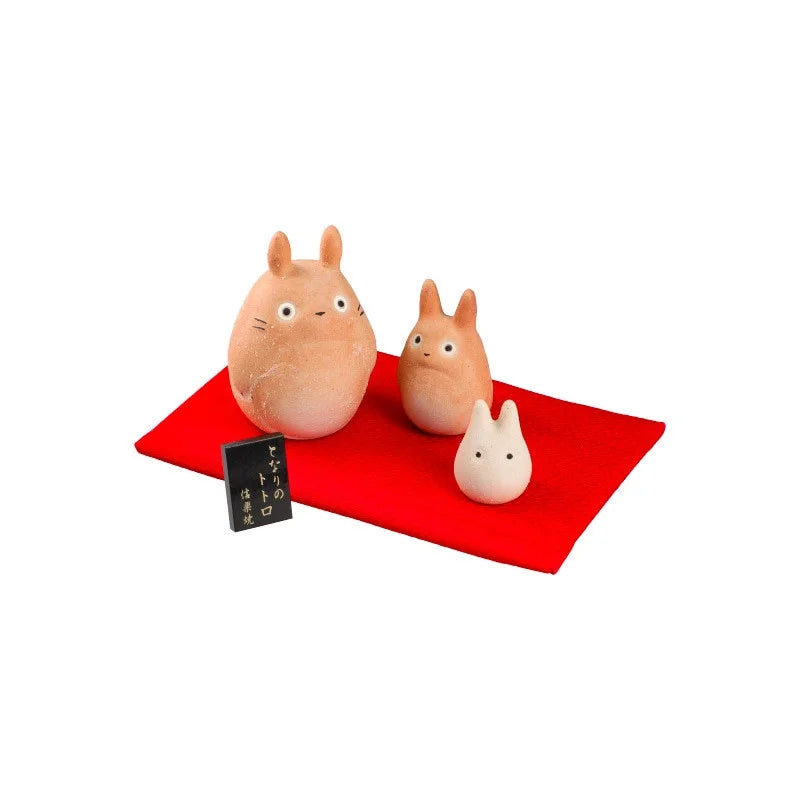 Trois Statuettes Totoro Shigaraki - Mon Voisin Totoro